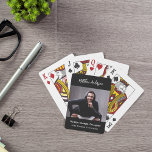 Birthday photo man myth legend name fun playing cards<br><div class="desc">Personalise and add your own photo of the birthday boy/man.  Personalise and add a name,  age 40 and a text.  Text: The Man,  The Myth,  The Legend.</div>