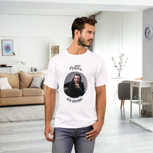 Birthday photo man  T-Shirt