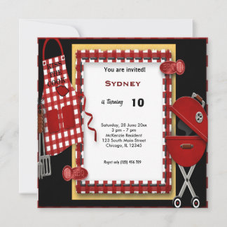Birthday Picnic Invitation