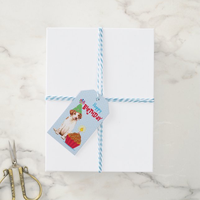 Birthday Pointer Gift Tag (With Twine)