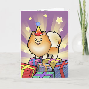 Birthday Pomeranian Card