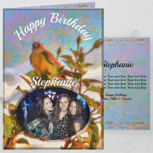 Birthday Poolside Singer 2338 Card