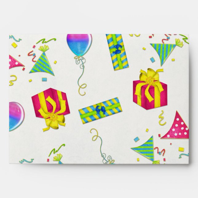 Birthday Pop Envelopes (Front)