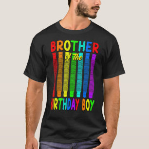 Birthday Pop Tube Brother of the Birthday Boy T-Shirt