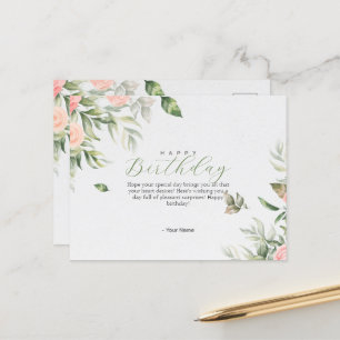 Birthday Post Card