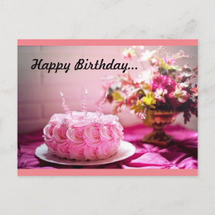 Birthday  postcard