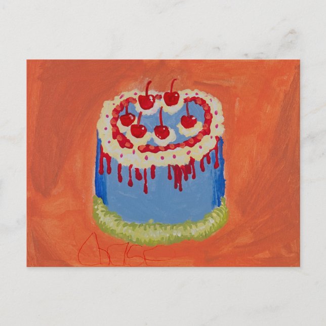 "Birthday" Postcard (Front)