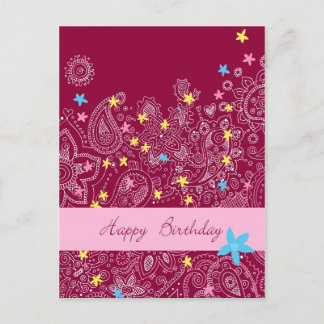 Birthday Postcard