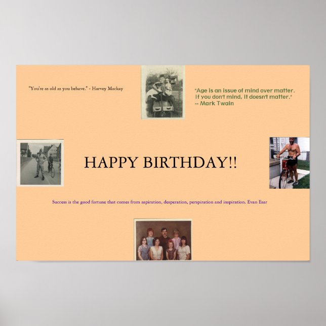 Birthday Poster (Front)
