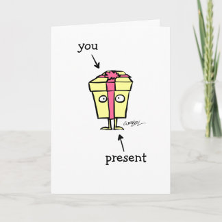 Birthday Present Card