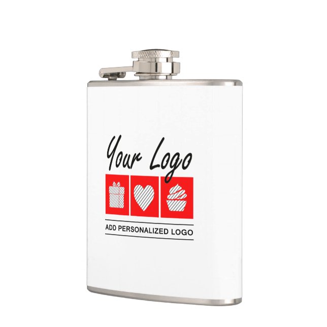 Birthday Present For Him Personalised Gift For Men Hip Flask (Left)