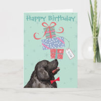 Birthday Presents Newfoundland Card