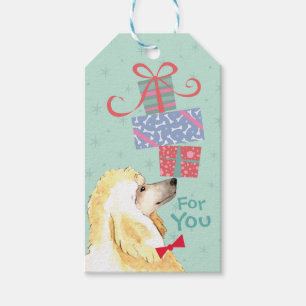 Birthday Presents Poodle Gift Tags