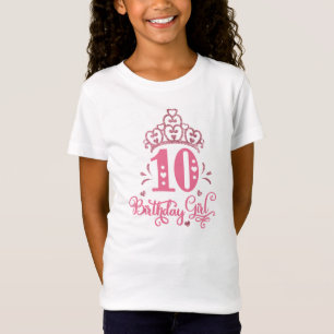 Birthday Princess 10th Birthday T-Shirt