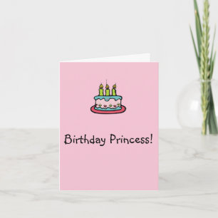 Birthday Princess Card