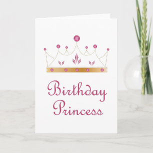 Birthday Princess Card