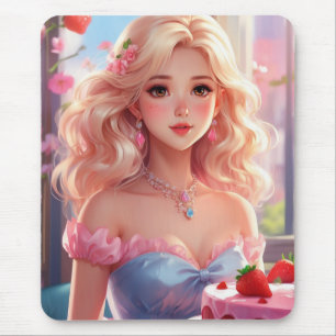 Birthday princess  mouse mat