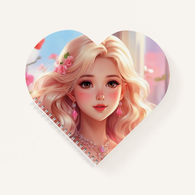 Birthday princess  notebook (Front)