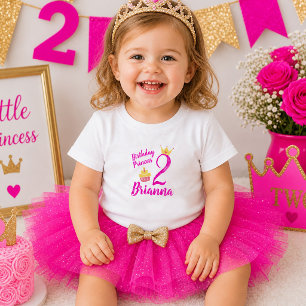 Birthday Princess Second Birthday Girl Shirt