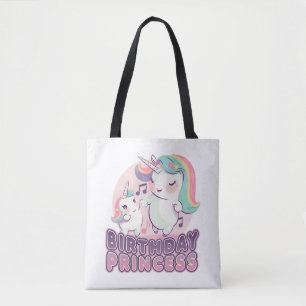 Birthday Princess Tank Top Tote Bag