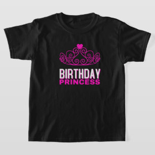 Birthday Princess Tiara  T-Shirt