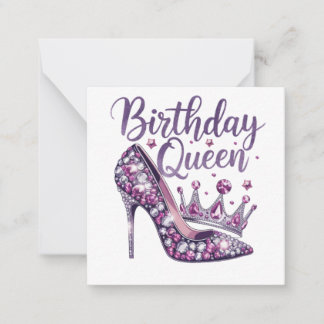 Birthday Queen Card