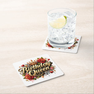 Birthday queen- Coasters