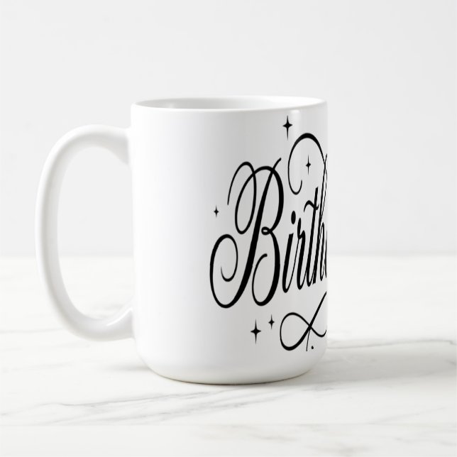 Birthday Queen Custom Matching Group Celebration G Coffee Mug (Left)