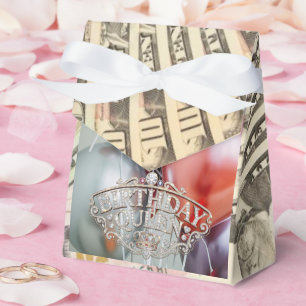 Birthday Queen Money Favour Box