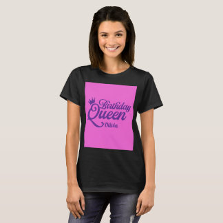 Birthday Queen Personalised T-Shirt