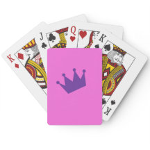 Birthday Queen Playing Cards