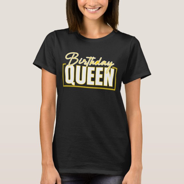 Birthday Queen T-Shirt (Front)