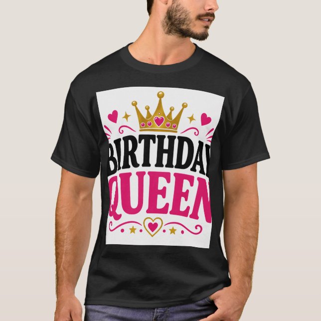 Birthday Queen T-Shirt (Front)
