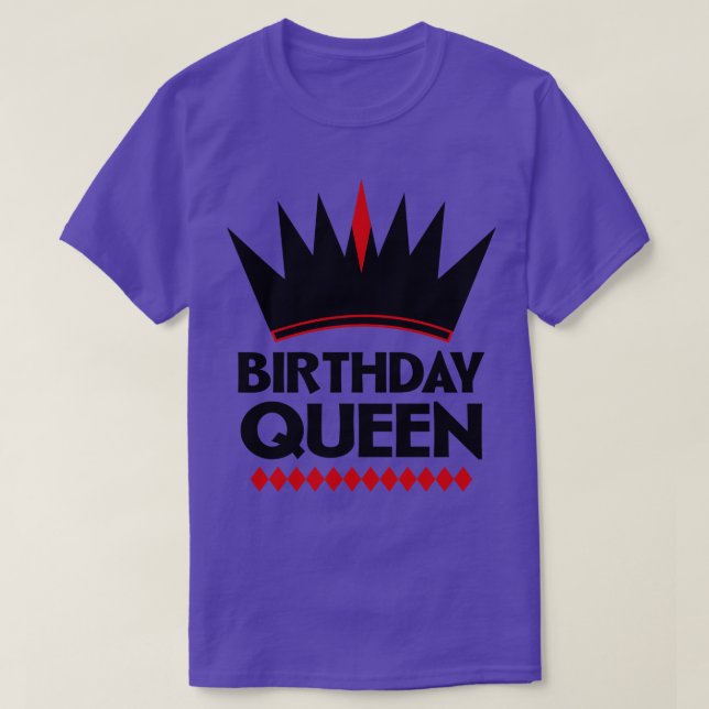 Birthday Queen T-Shirt (Design Front)