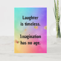 Birthday Quote On Rainbow