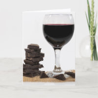 Birthday Red Wine and Dark Chocolate