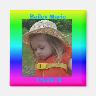 Birthday Reminder Refrigerator Photo Magnets