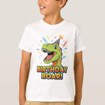 Birthday Roar Cute Dinosaur Birthday Party Design