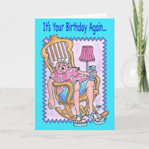 BIRTHDAY ROCKER Birthday Card