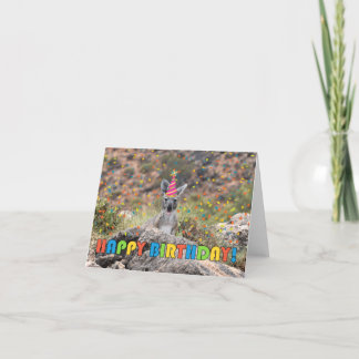 Birthday Roo Thank You Card