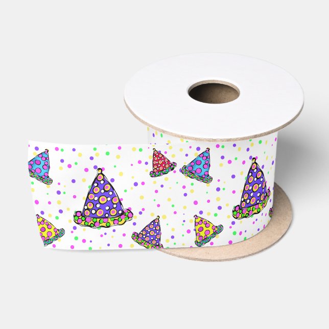 Birthday      satin ribbon (Spool)
