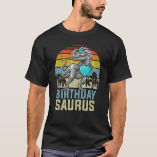 Birthday Saurus Rex Dino Birthdayssaurus Matching  T-Shirt