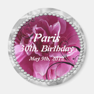 Birthday save the date Magnet