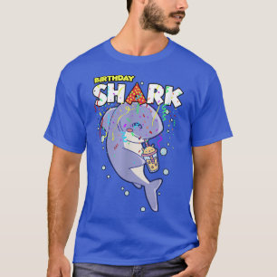 Birthday Shark Lovers T-Shirt
