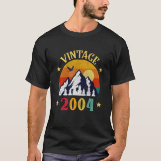 Birthday Shirt For Men Women 18 Years Old Retro Vi