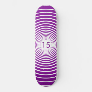 Birthday Skateboard - Personalised - Choose Colour
