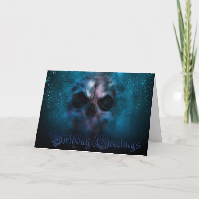 Birthday Skull Card (Front)