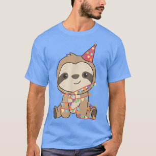 Birthday Sloth For Kids A Birthday Sloth T-Shirt