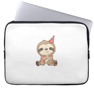 Birthday Sloth For Kids A Birthday Sloth T-Shirt Laptop Sleeve