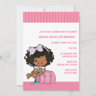 Birthday & Slumber Party Invitations